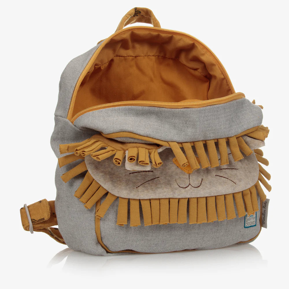 Personalized Sous Mon Baobab Lion Backpack