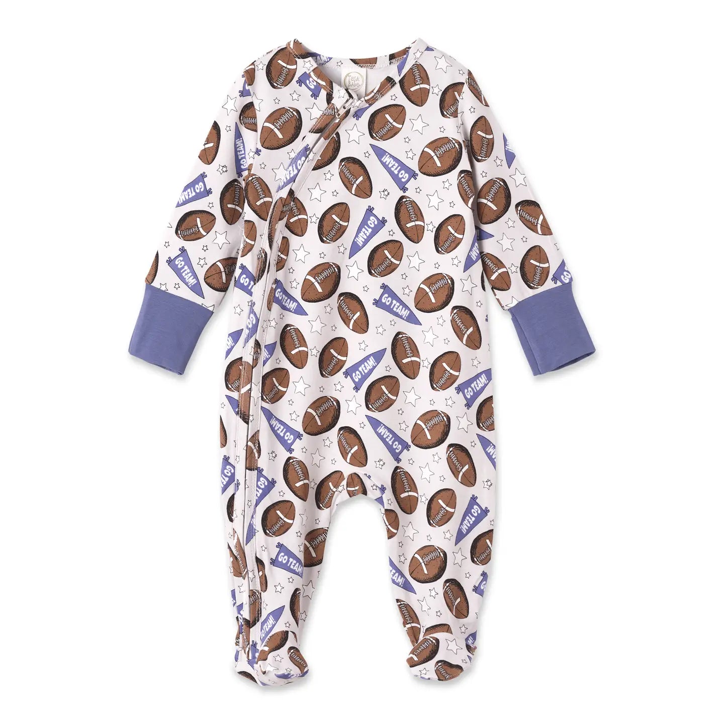 Go team bamboo baby romper