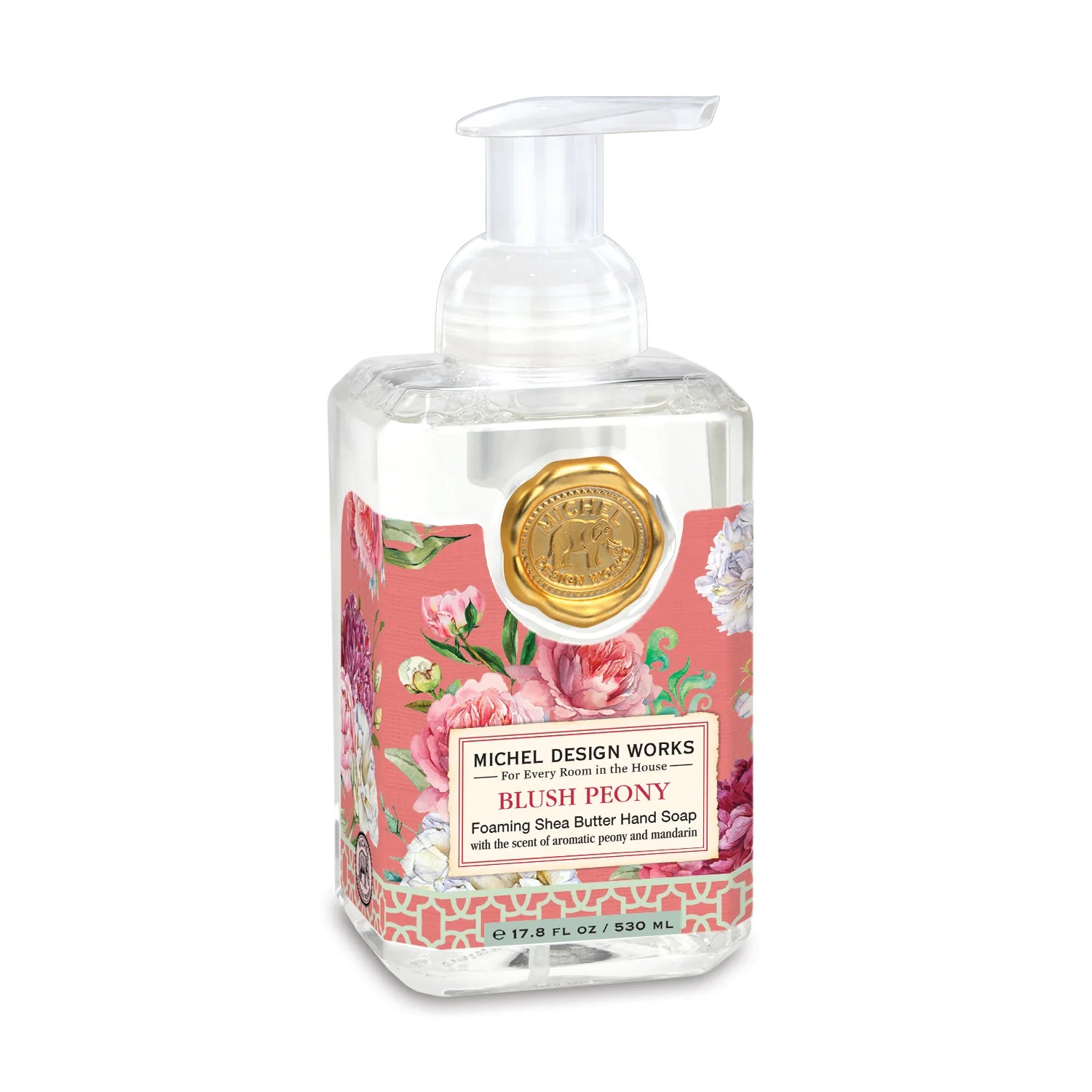 Michel Design Blush Peony Foaming Soap