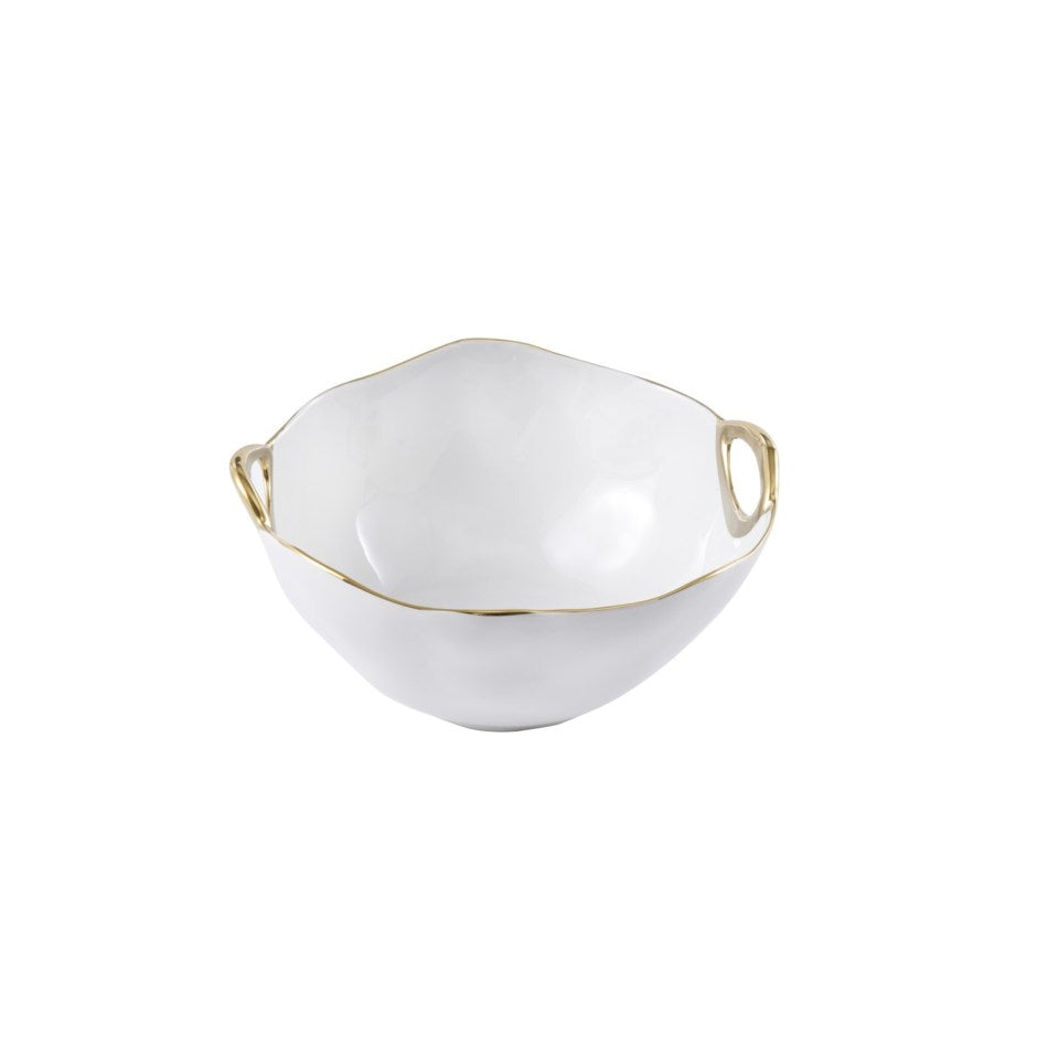 Pampa Bay- golden handles large bowl