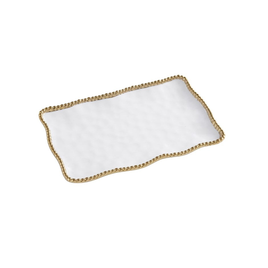 Pampa Bay - Golden Salerno Rectangular Platter, Medium