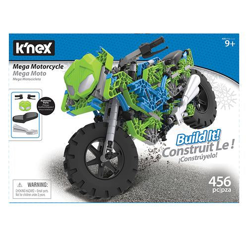 K'NEX BUILDING SETS - 456PC MEGA MOTORCYCLE (2) ML