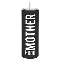 Matte Tumbler with Straw - Motherhood