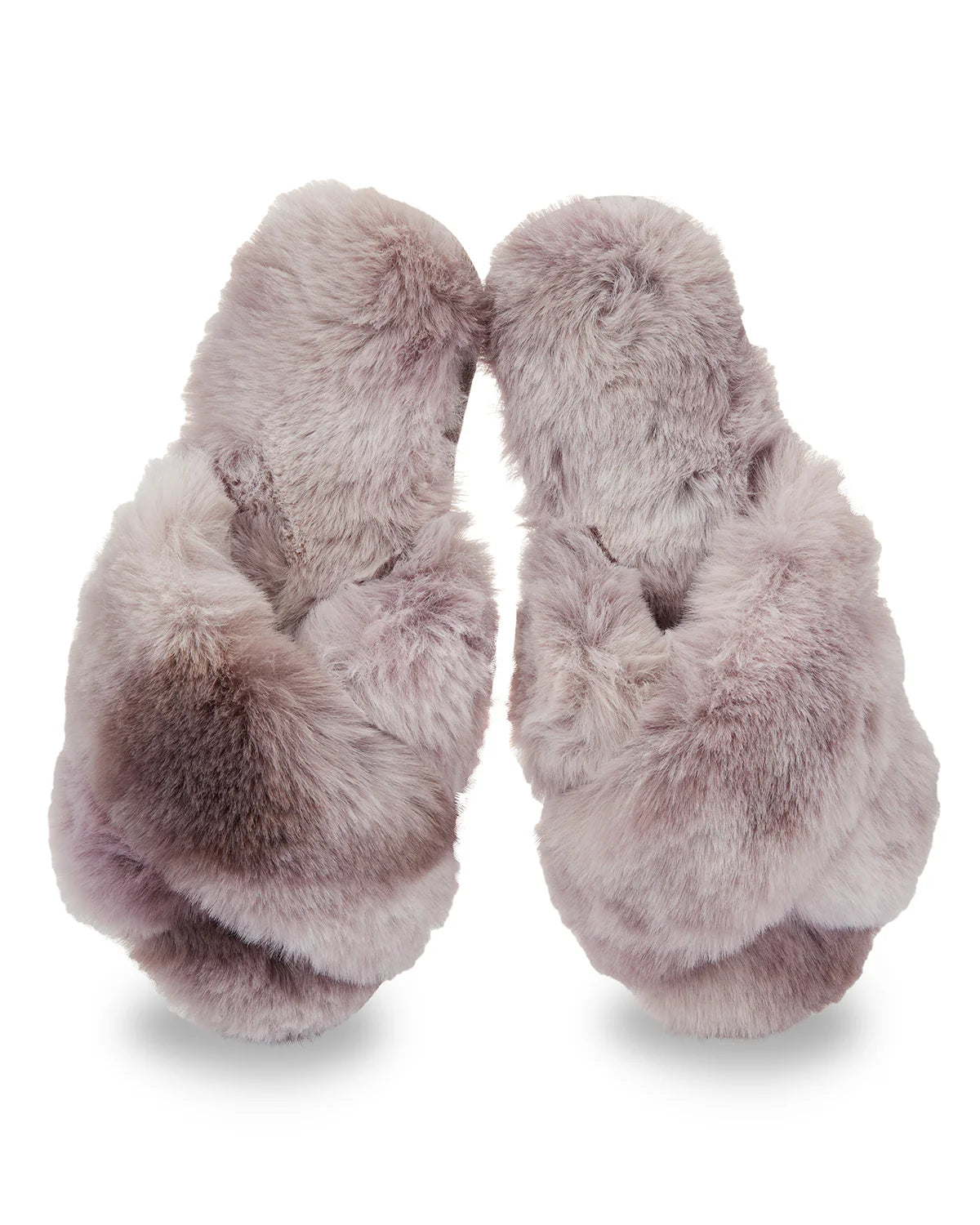 lavender PLUSH SLIPPERS