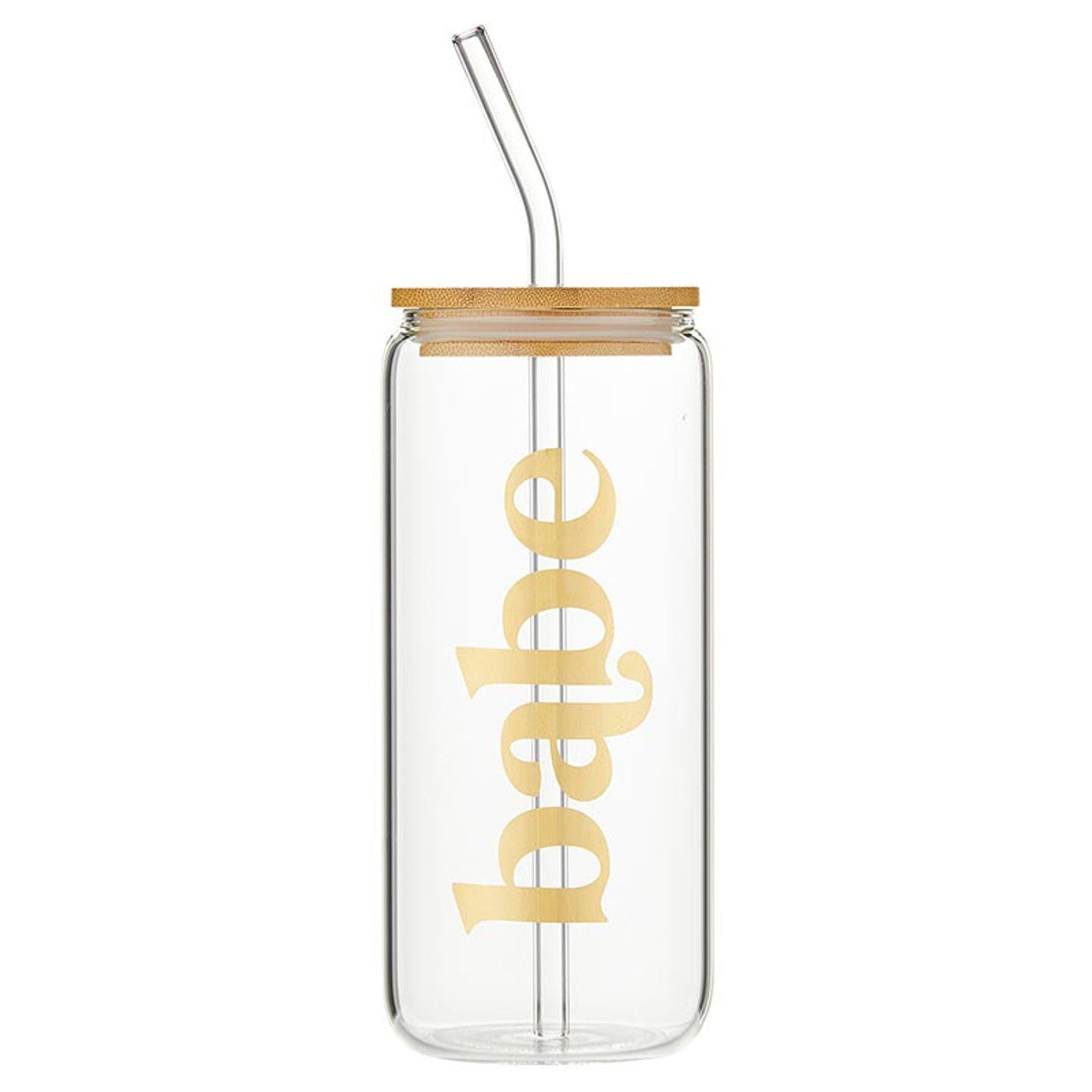 Glass Cold Brew Tumbler - Babe