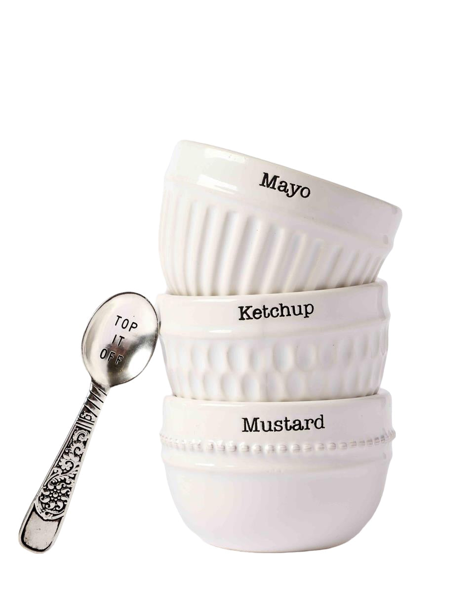 Mudpie Condiment Dip Set