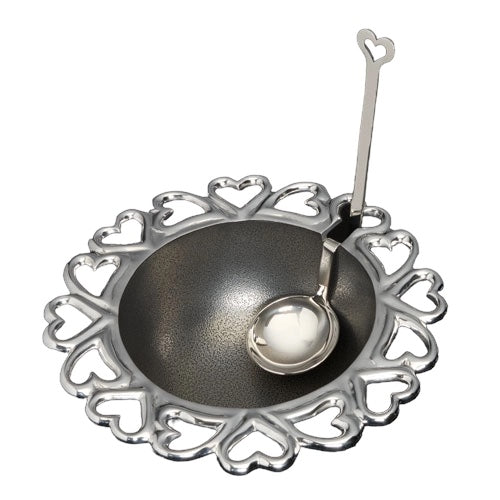 HEART BOWL WITH SPOON