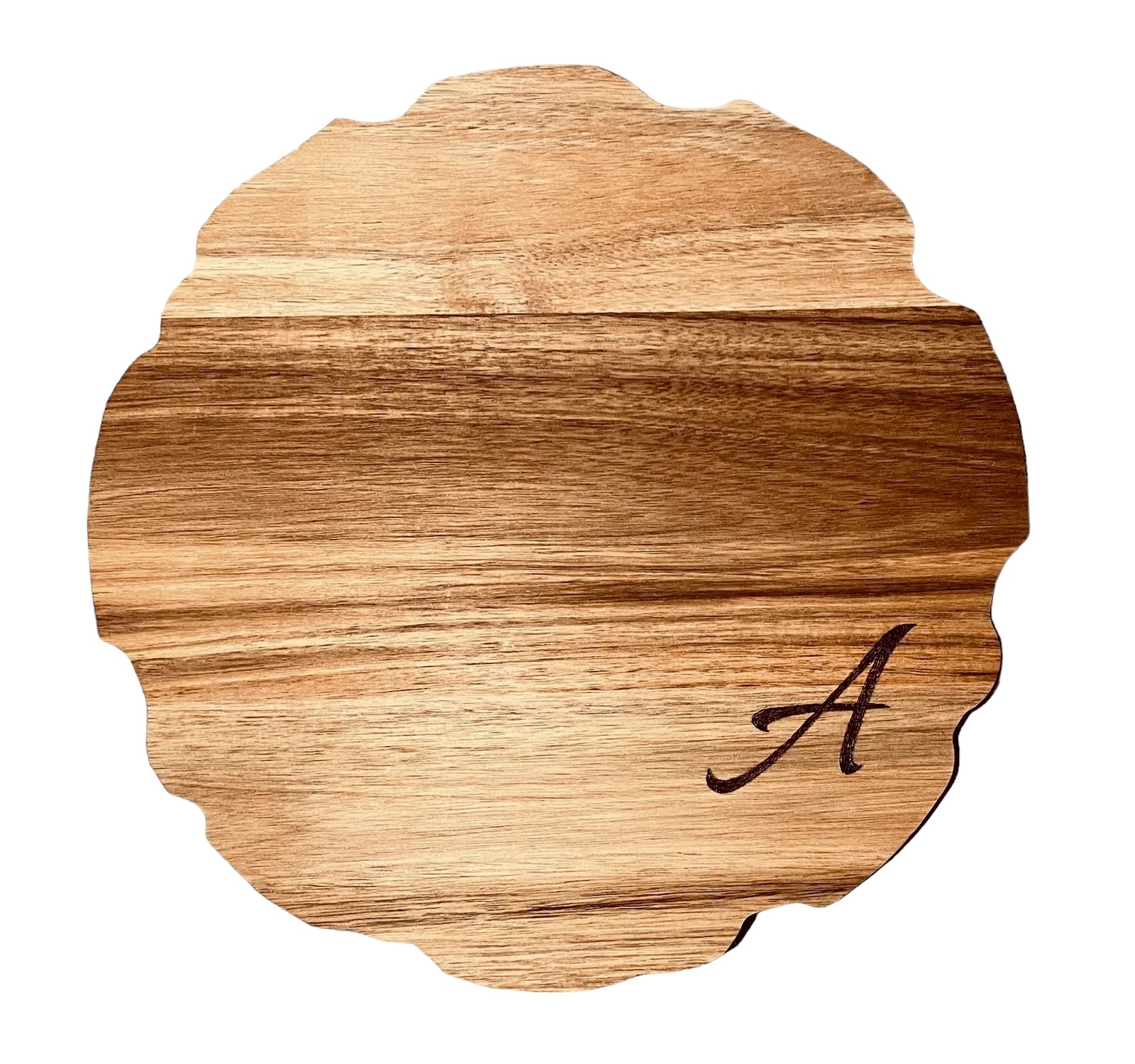 Wood Board - Initialed Charcuterie Board