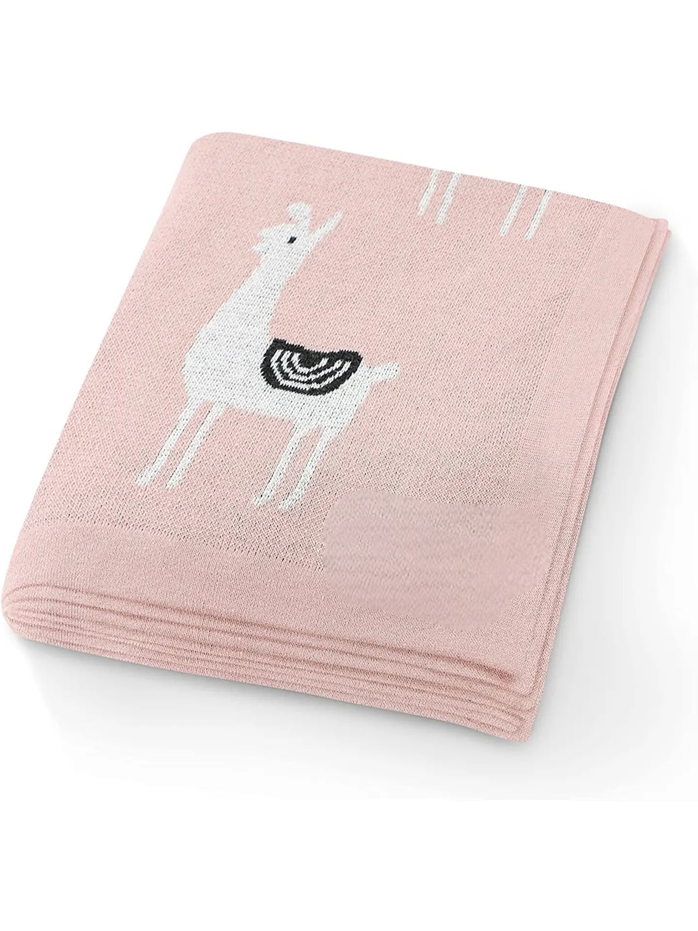 Personalized Blanket  - Pink Llama