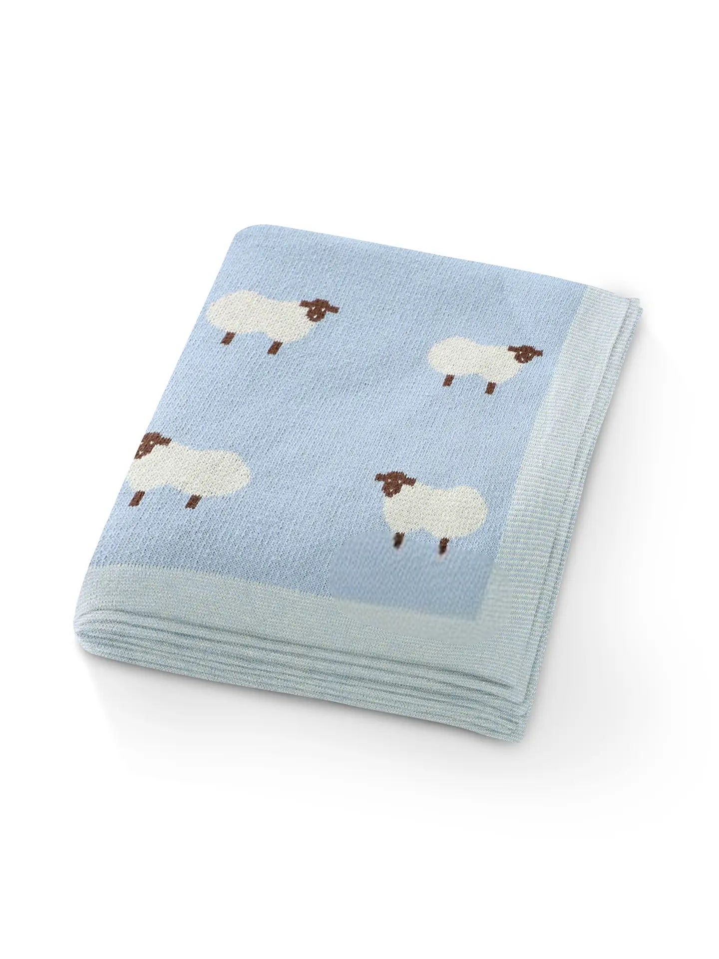 Personalized Blanket - Blue Sheep