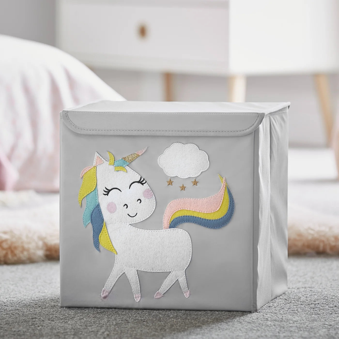 Personalized Storage Box - Unicorn