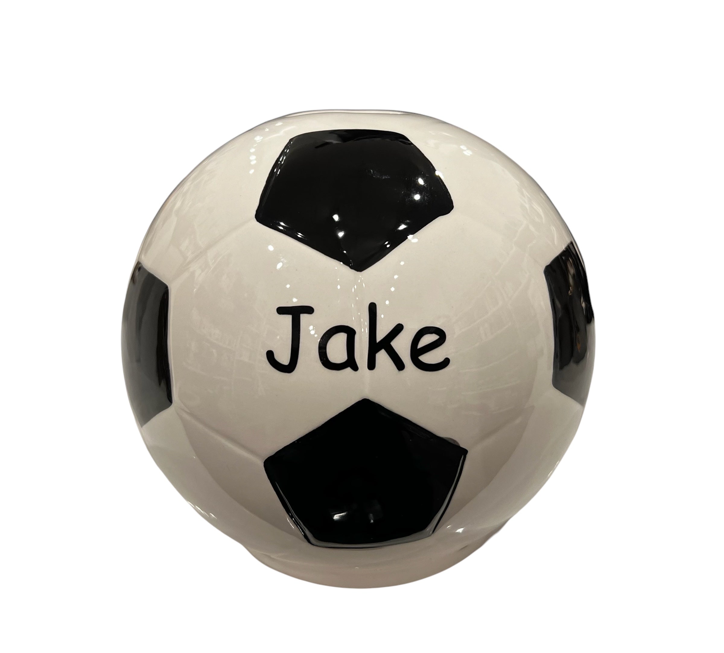Personalized Bank Ceramic - Soccer