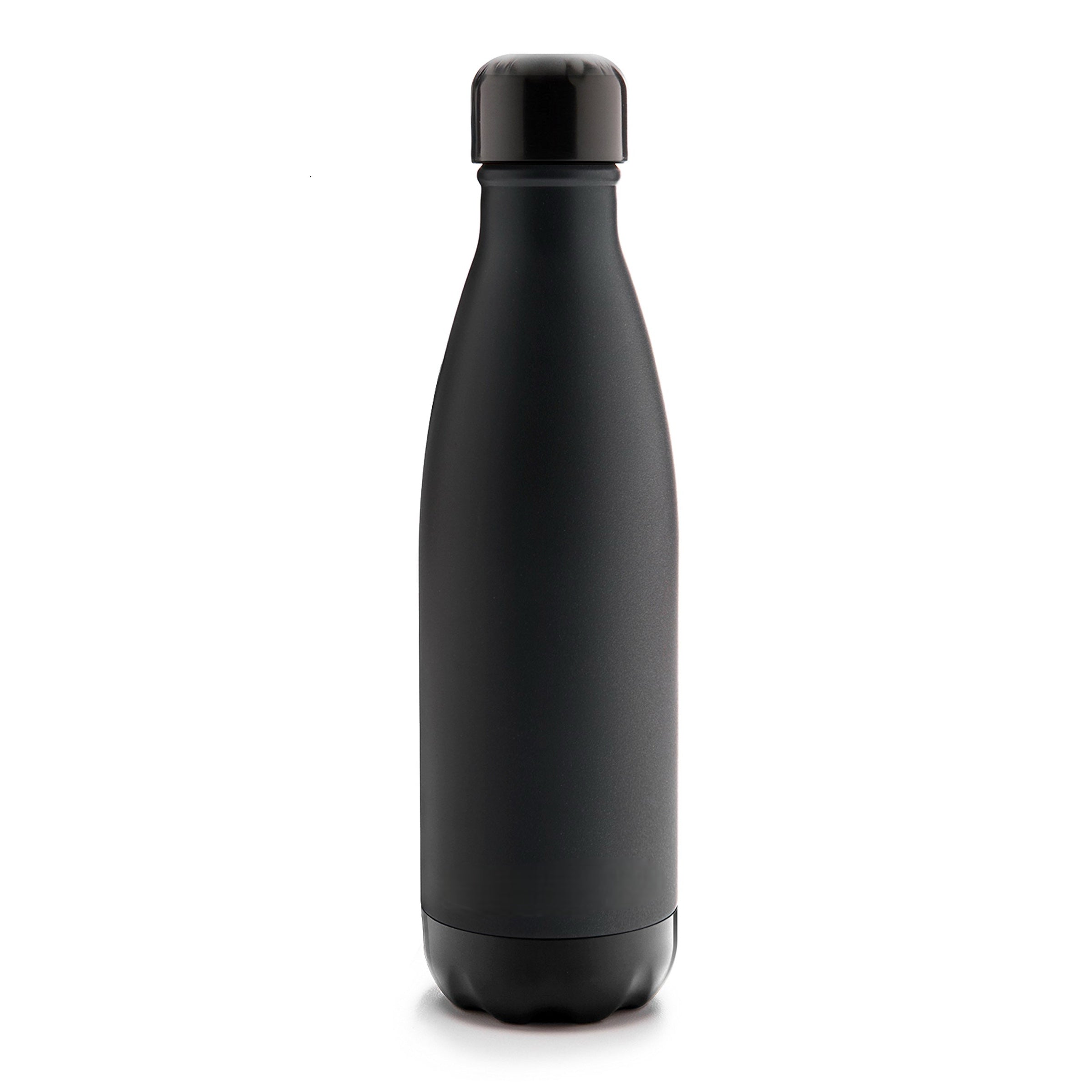 Personalized water bottle 17OZ - Black/Black