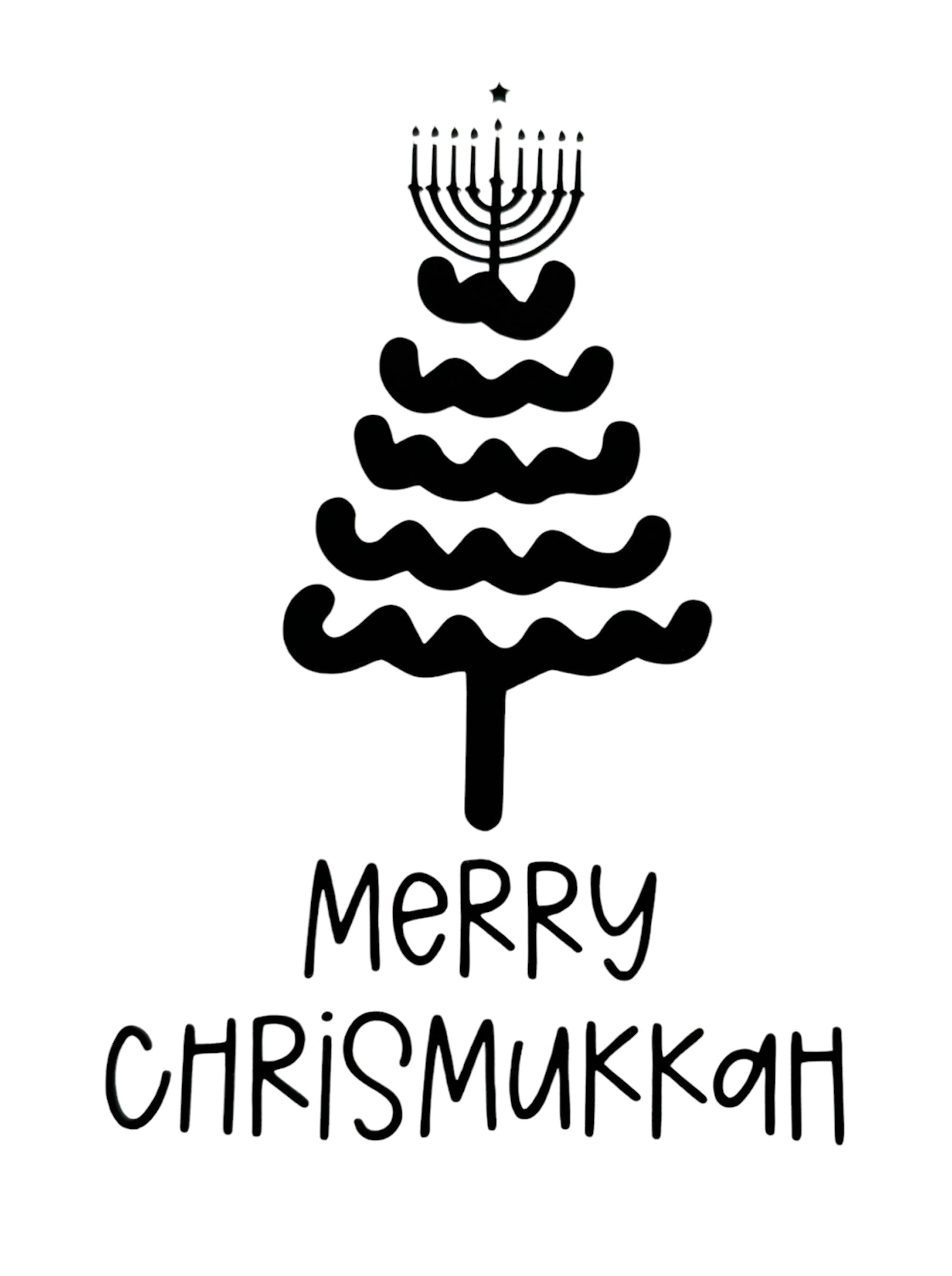 “Merry Chrismukkah” TEA TOWEL