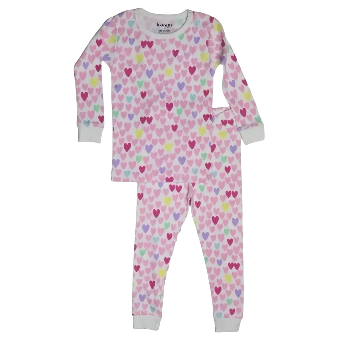 Kids Pajamas - Pastel Hearts