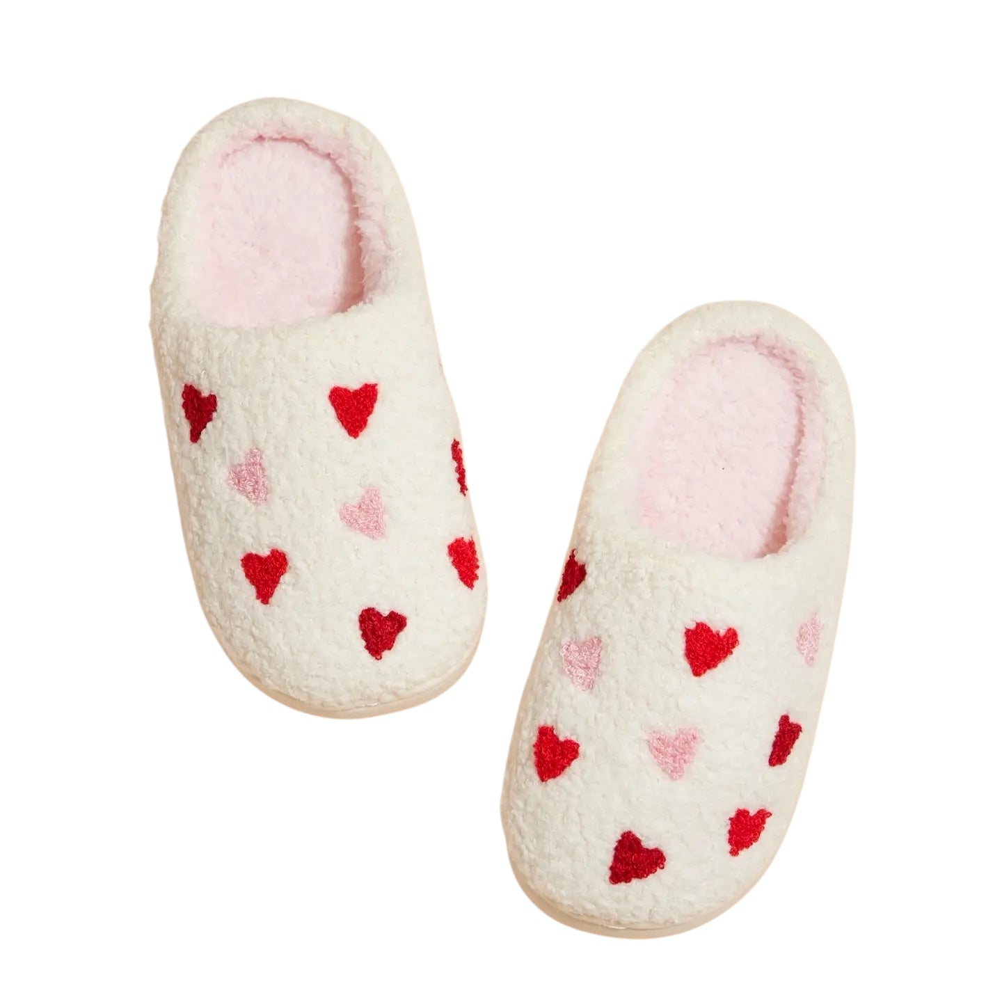 Kids Multi Hearts Slippers