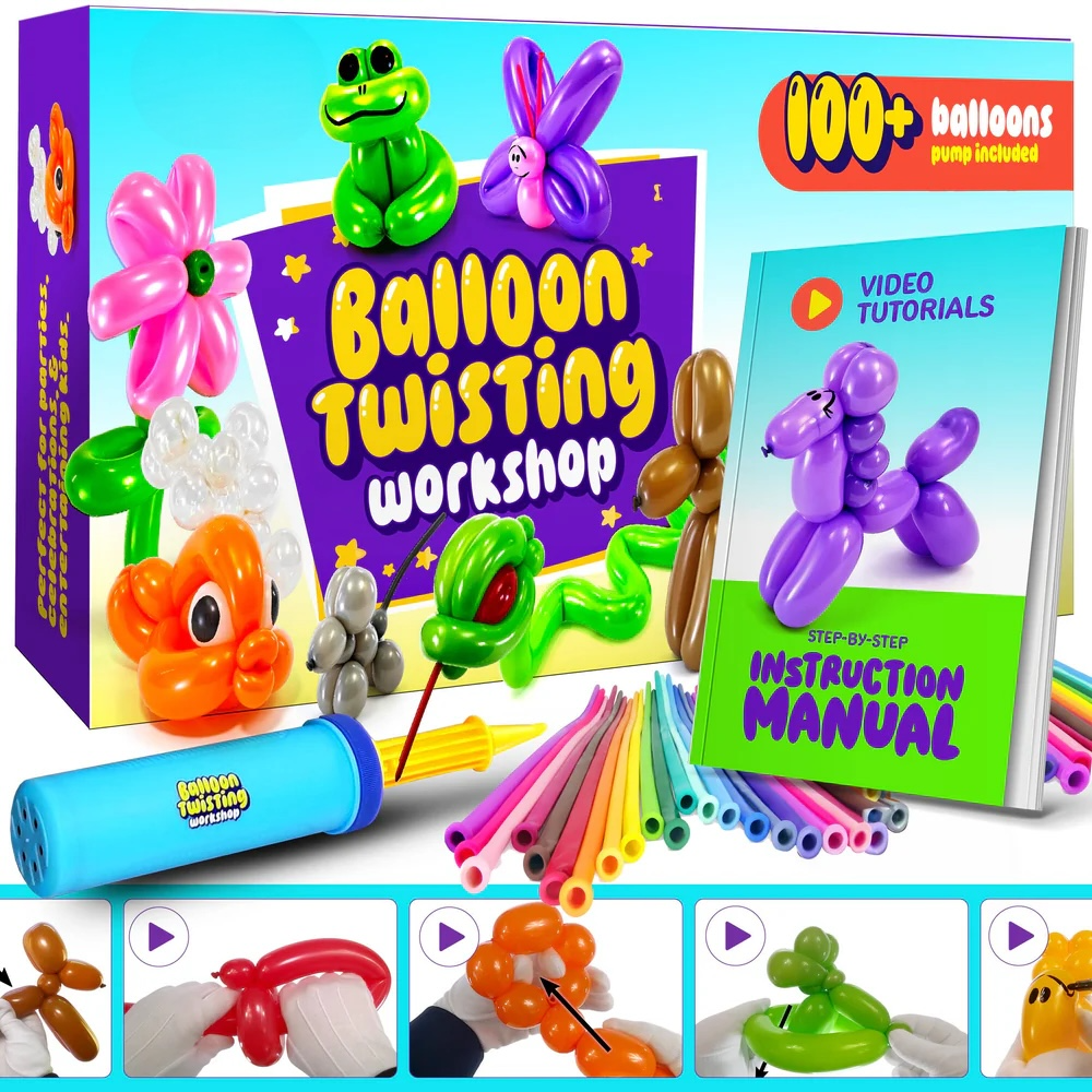 Balloon Animal Twisting Kit