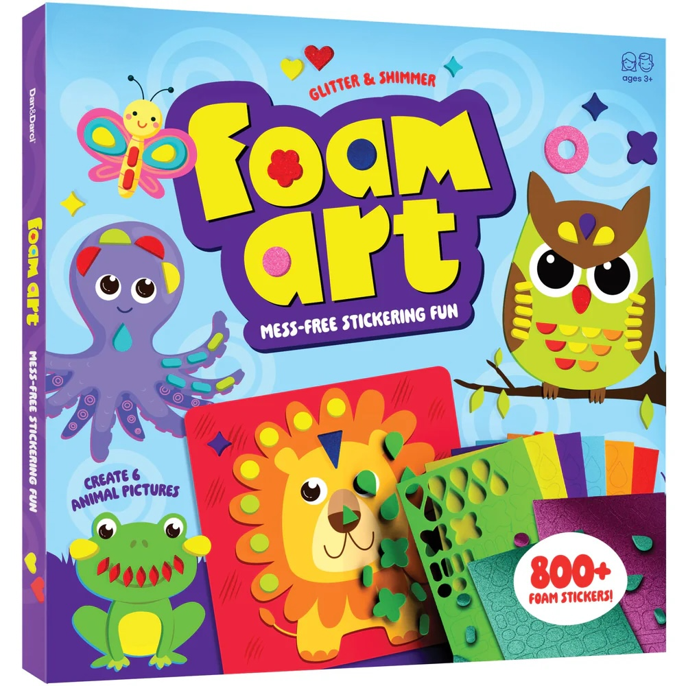 Mess-Free Foam Sticker Art Craft Kit