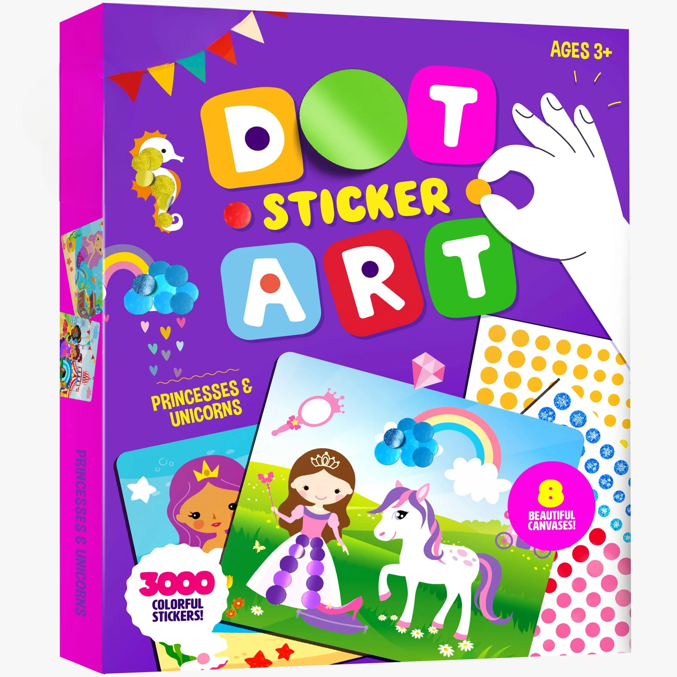 Mess-Free Dot Sticker Art