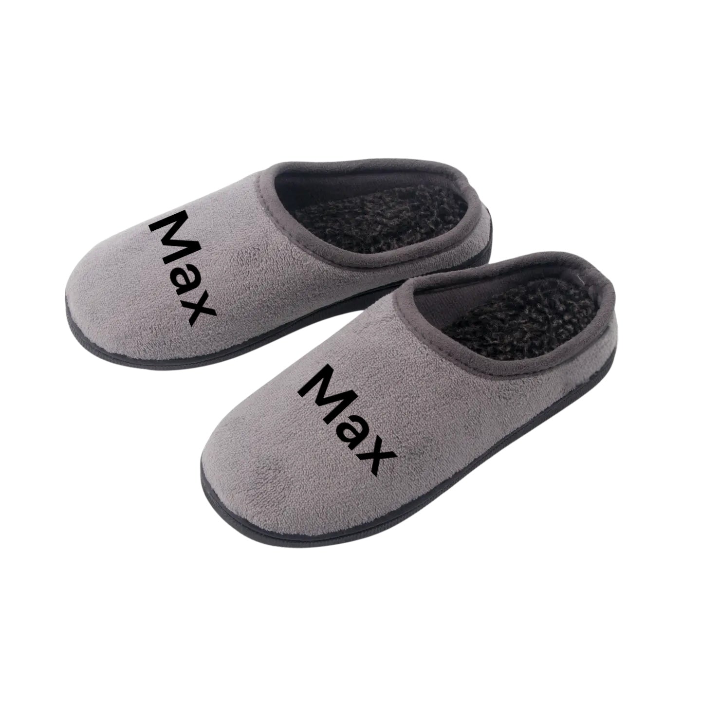 Personalized boys slippers