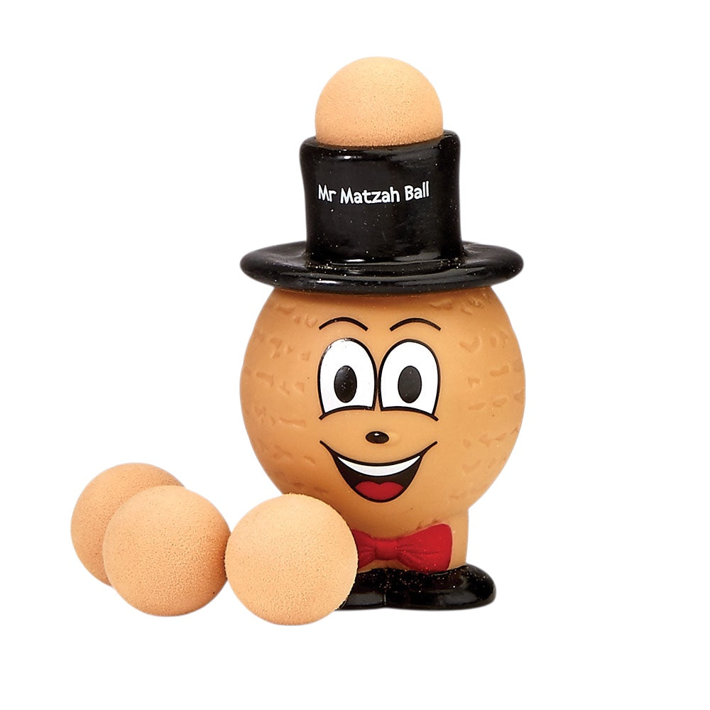 Popping Mr. Matzah Ball™ with 4 Balls
