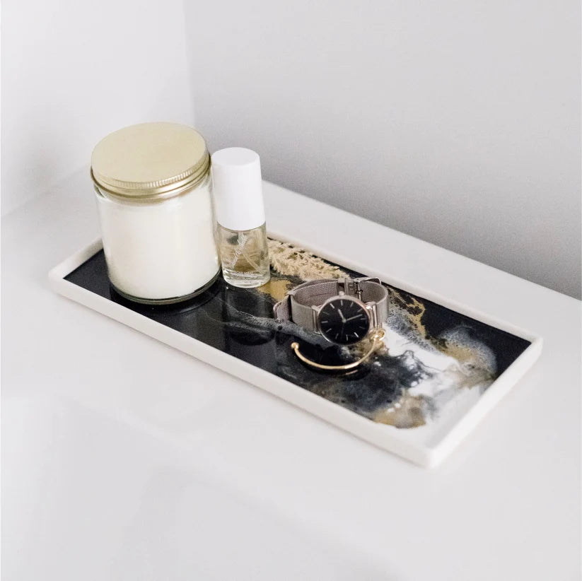 Large Ceramic Resin Tray