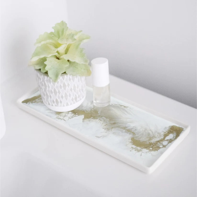 Large Ceramic Resin Tray