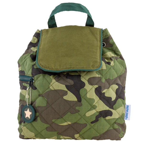 Personalized Quilted Backpack - Camo