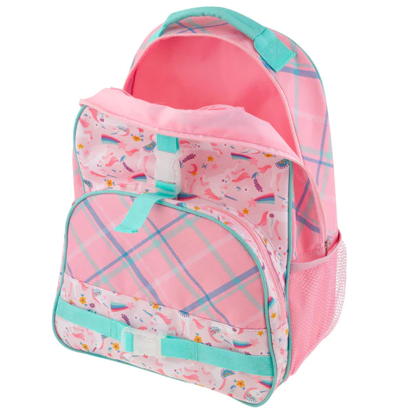 Personalized Backpack - All Over Print Pink Unicorn