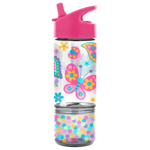 Sip and Snack WATER Bottle - Butterfly