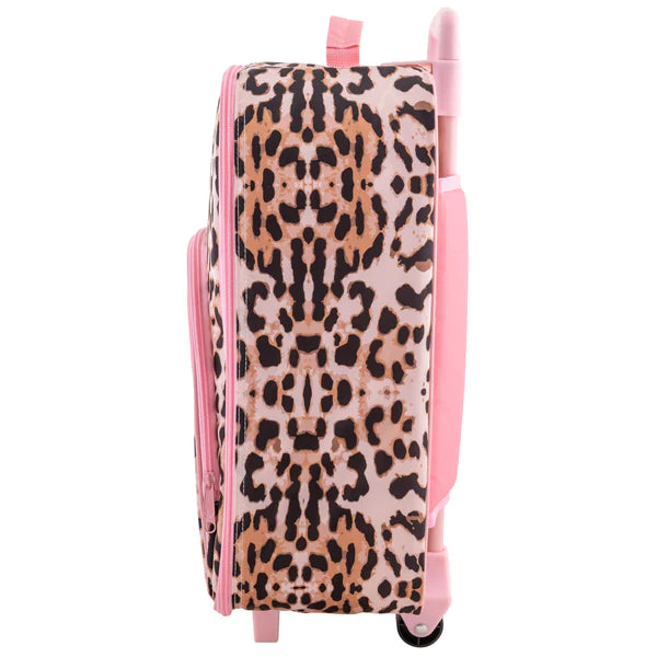 Personalized Rolling luggage - Leopard