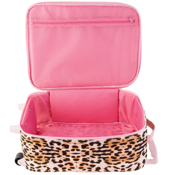 Personalized Rolling luggage - Leopard