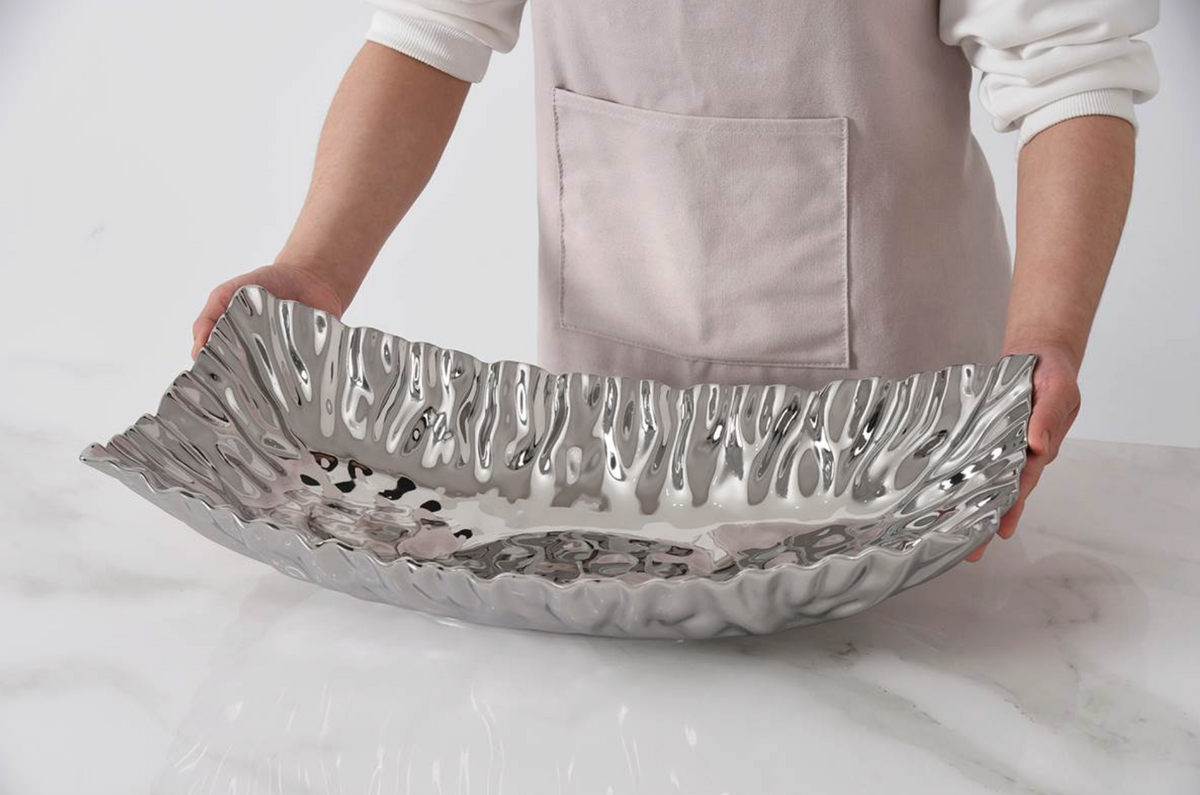 Pampa Bay Mascali argento Rectangular Centerpiece