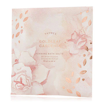 Thymes - Goldleaf Gardenia Foaming Bath Salts