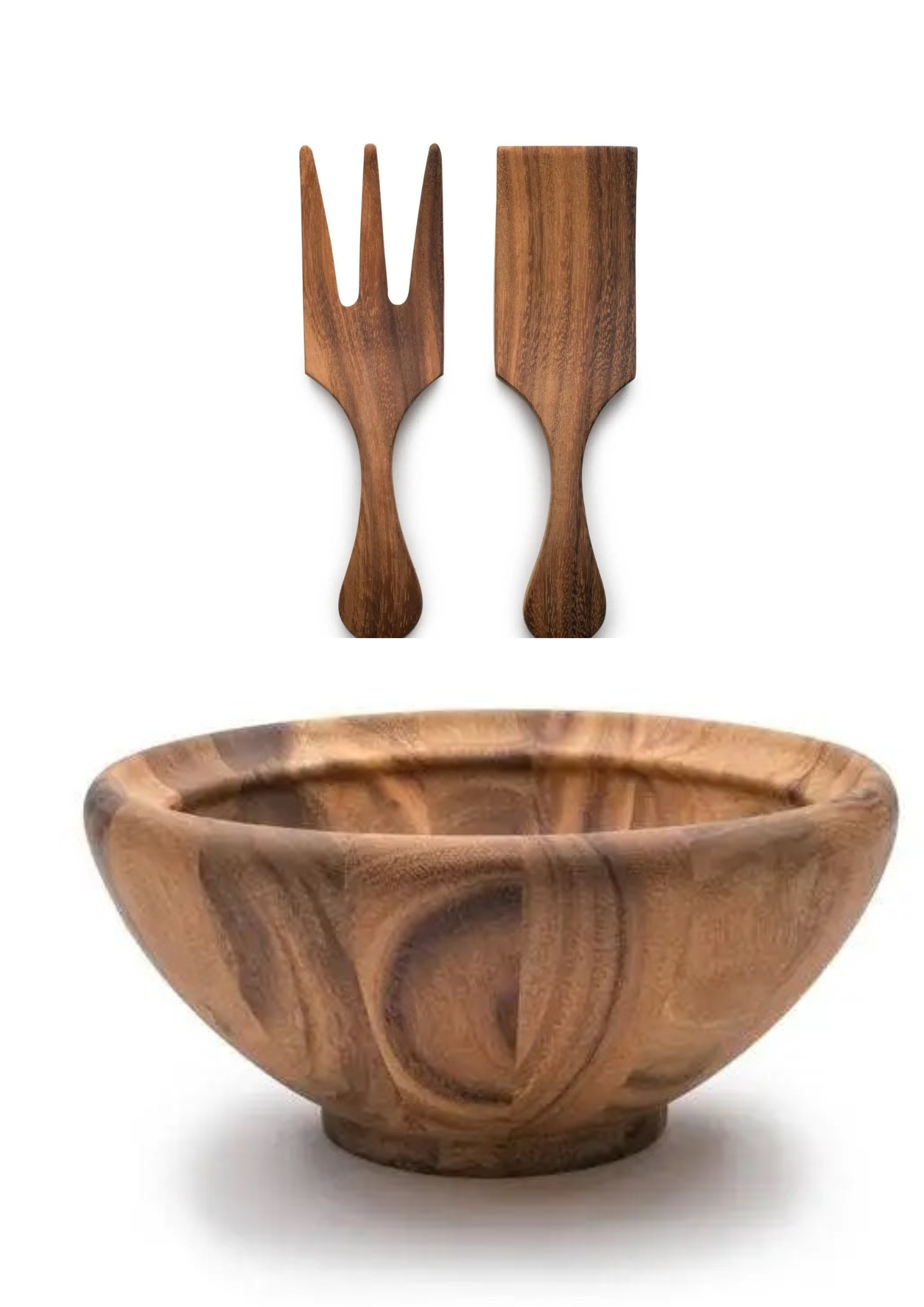 Ironwood Large Salinas Salad Bowl and Utensil Set