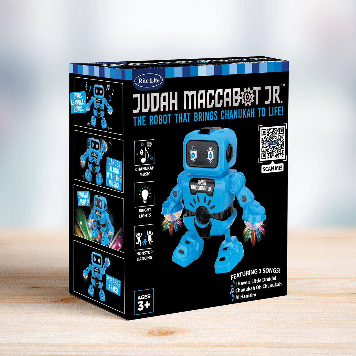 Yehuda Maccabot Jr. Chanukah Robot