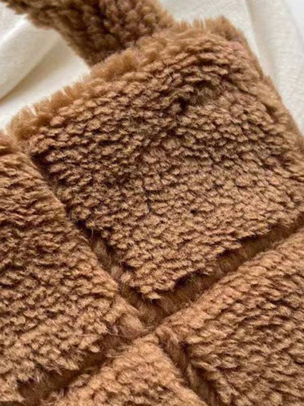 SHERPA Handbag - teddy