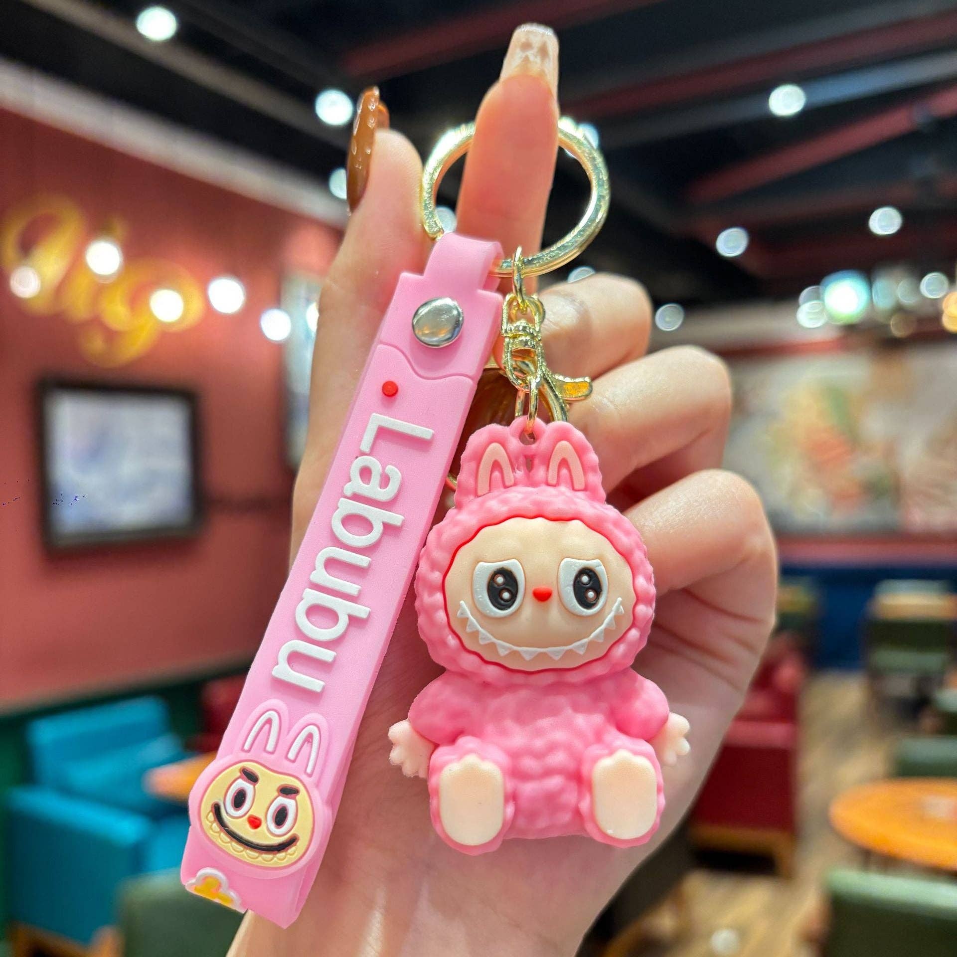 Labubu Silicone Keychain