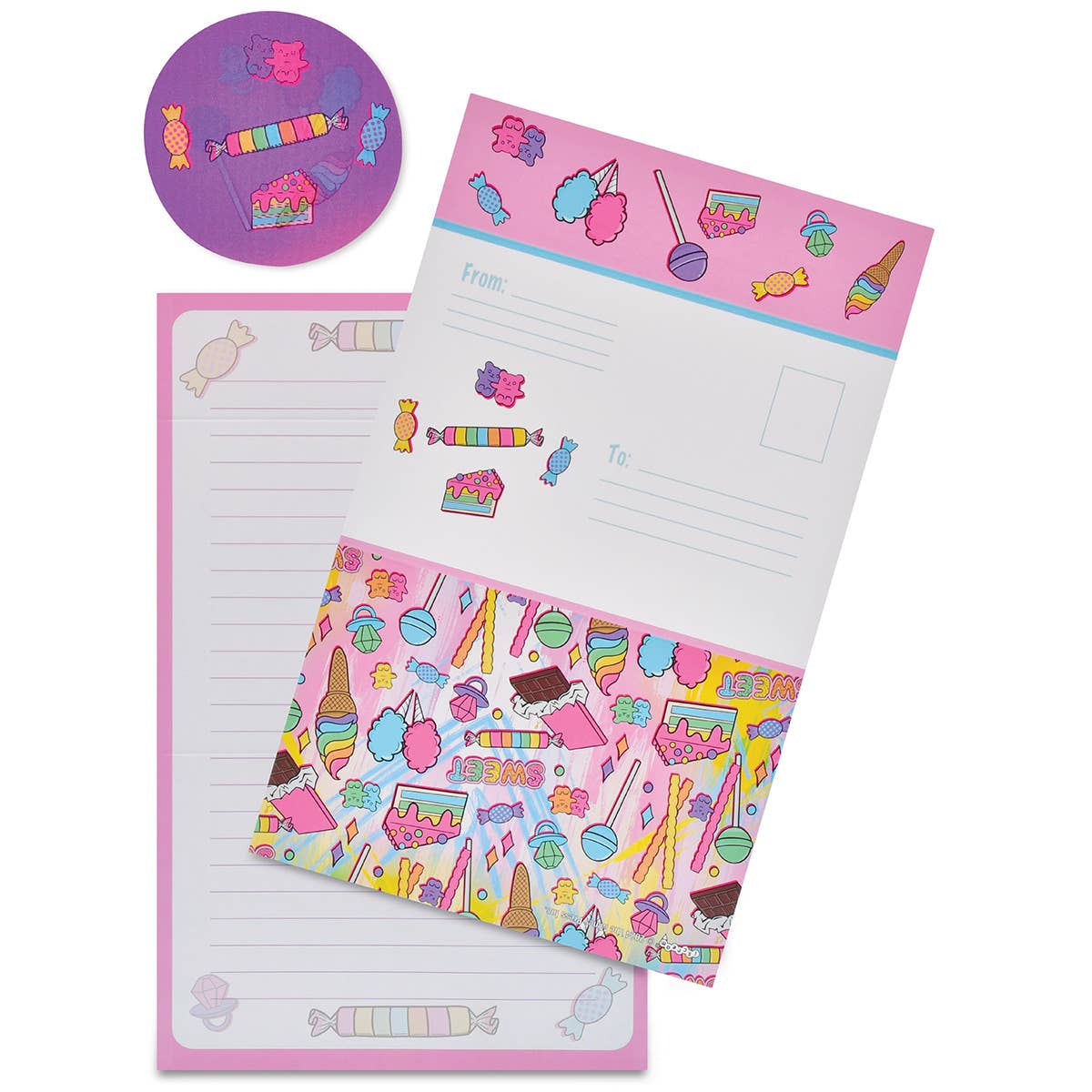 I Want Candy Foldover Cards