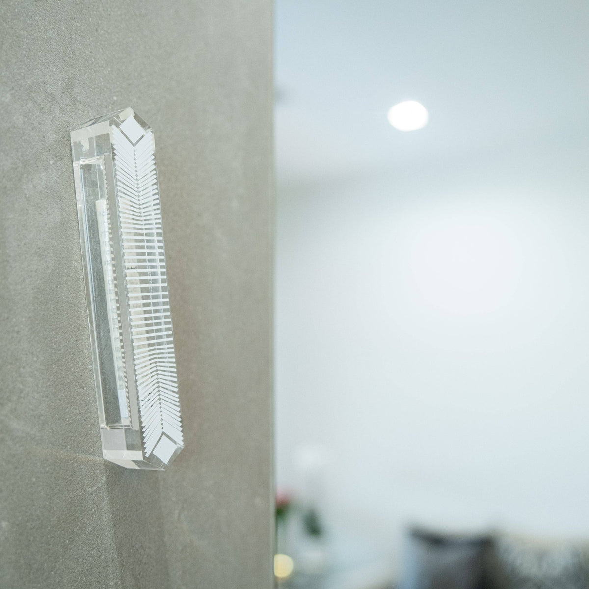 White striped Mezuzah
