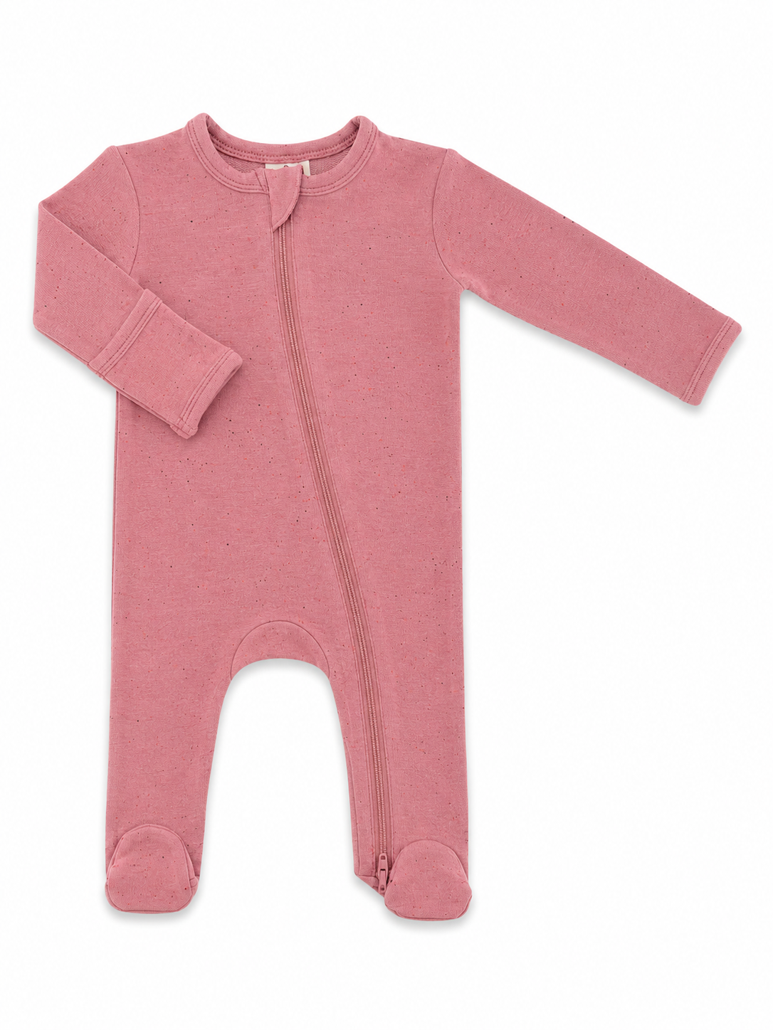 Mauve Speckle / 2-Way Zip Footie