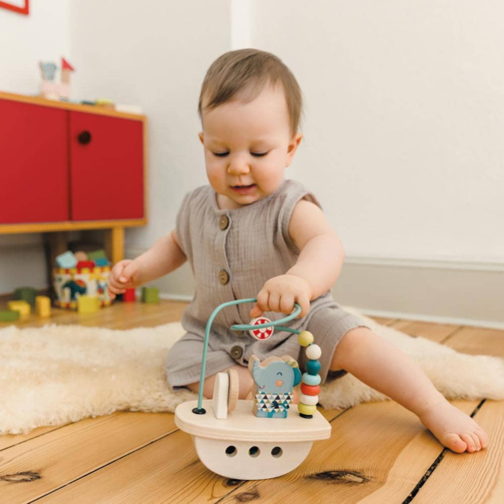 Le labyrinthe de perles du bateau de l'éléphant Lolo