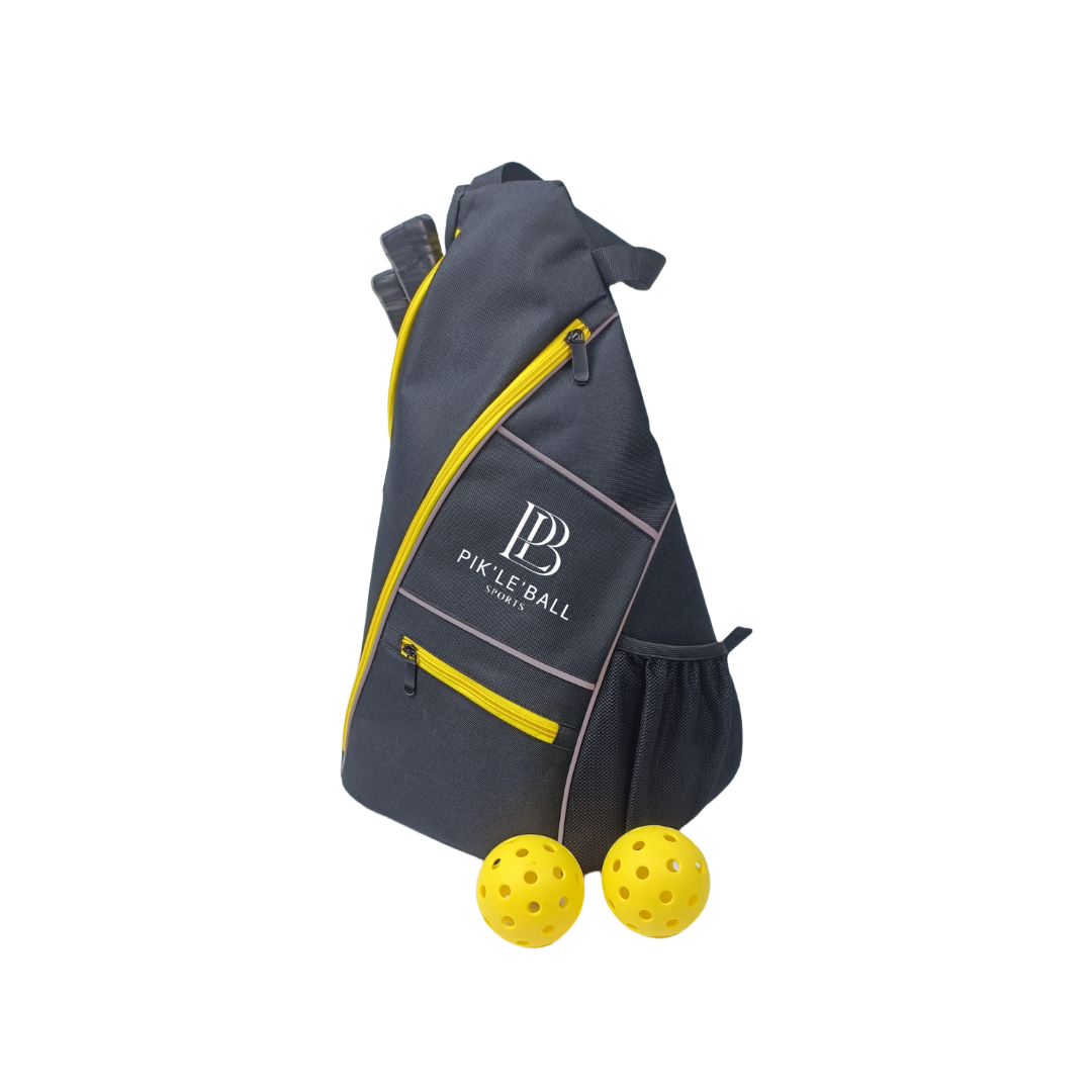 Pickleball Sling Bag - Yellow