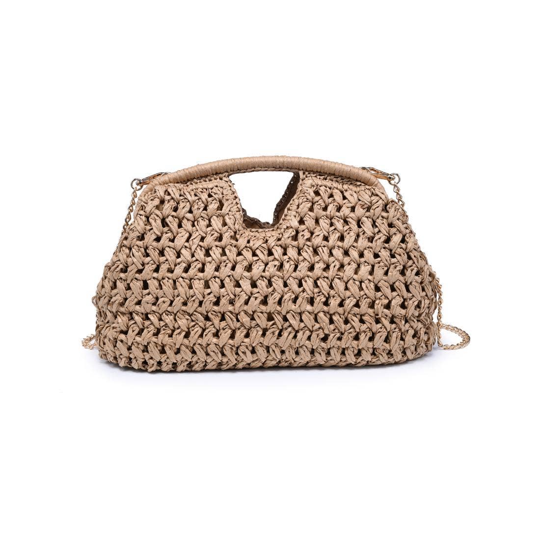 Knotted paper Crossbody - natural