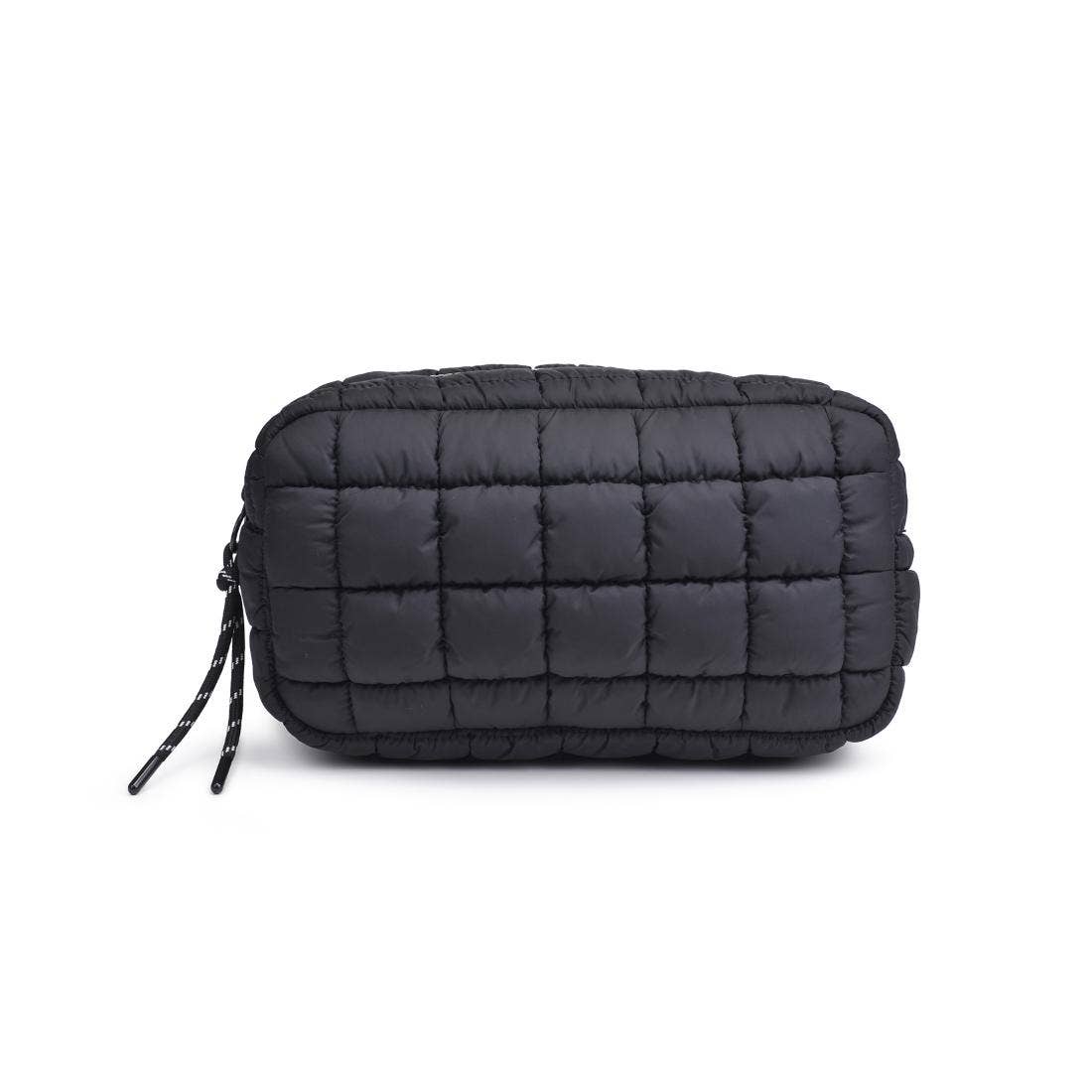 Nylon Cosmetic Pouch - black