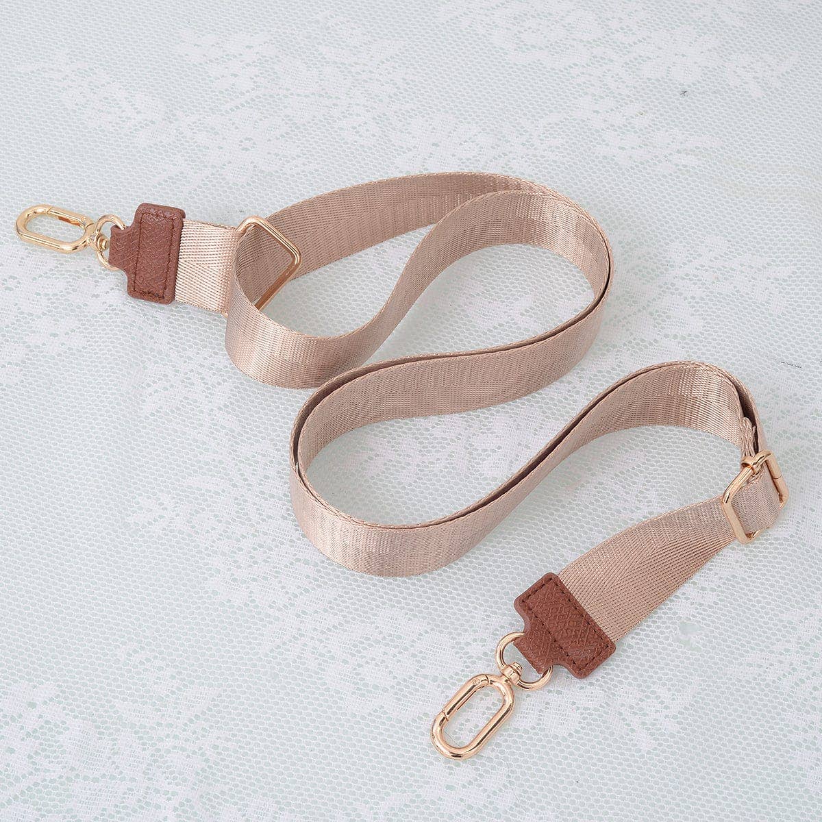 Quilted Puffer Satchel/Crossbody Bag - taupe