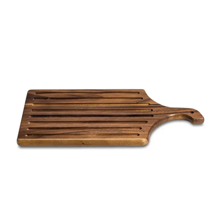 Reversible Cutting Board and Slotted Bread Board