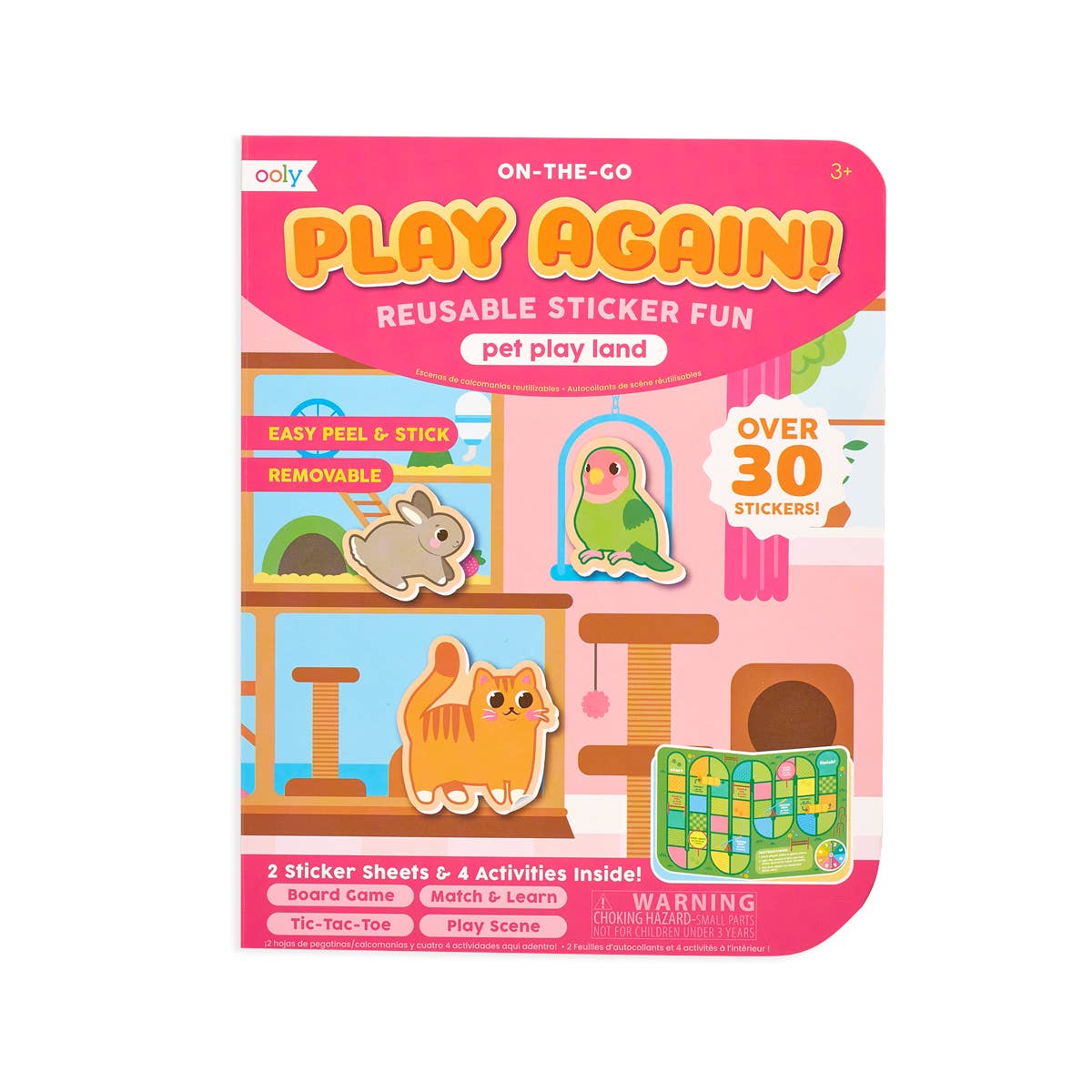 Play Again! Mini On-The-Go Activity Kit - Pet Play Land