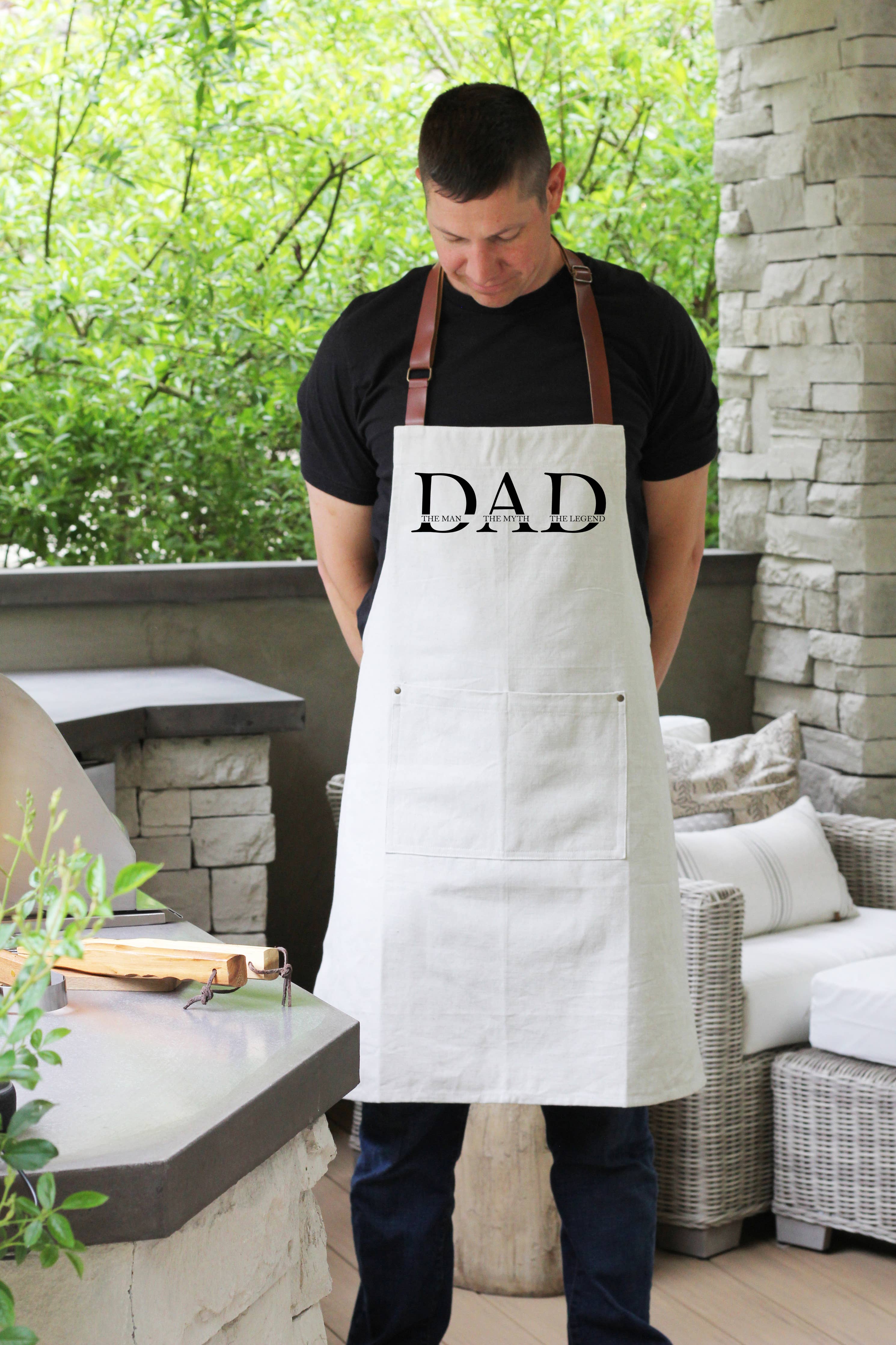 Dad, The Man The Myth The Legend Apron