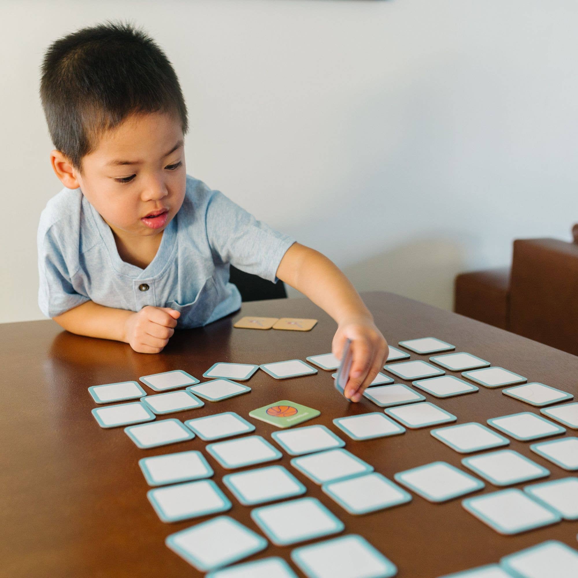 Memory Matching Game - sports and trucks